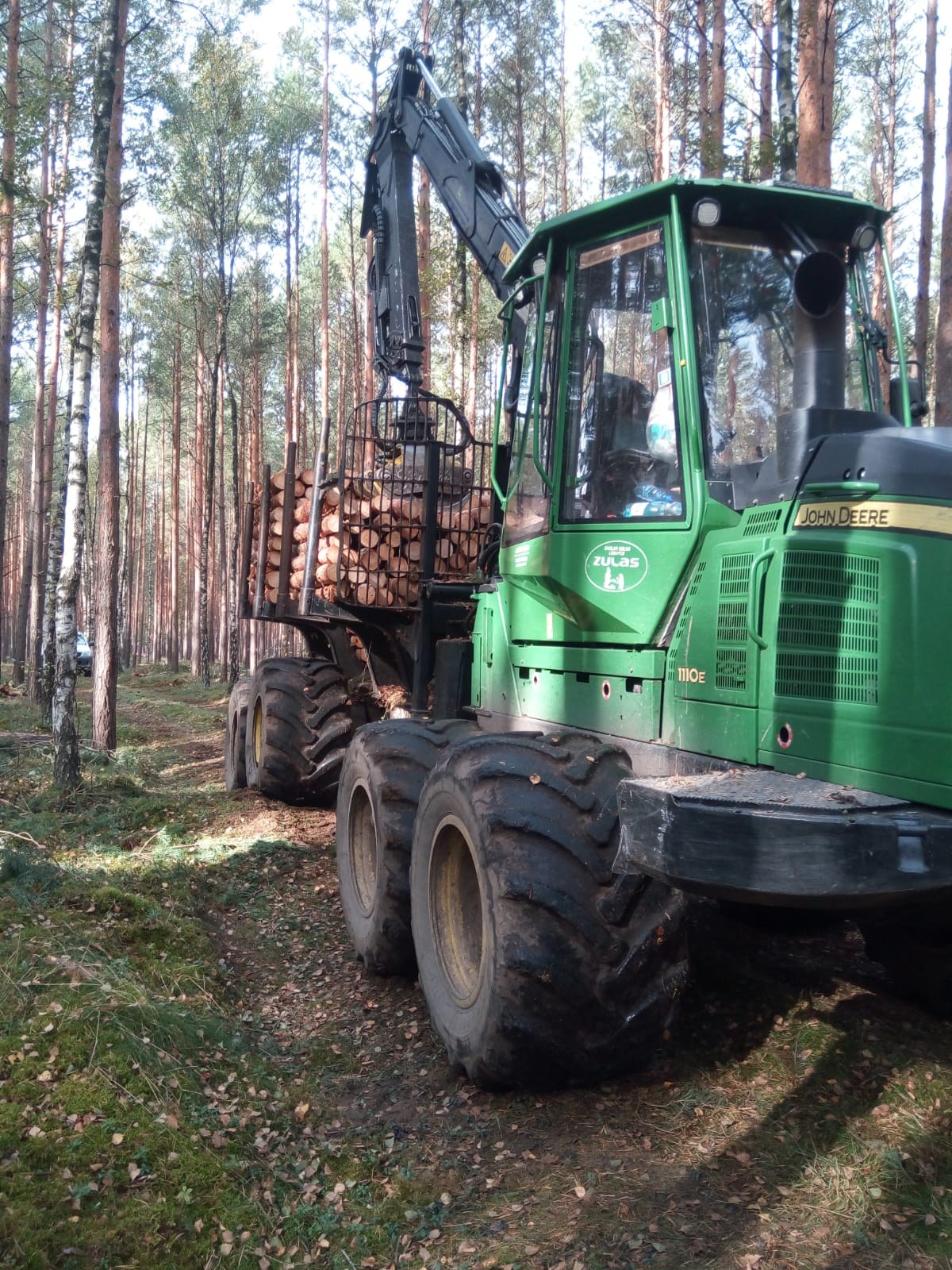 Forwarder John Deere 1110E