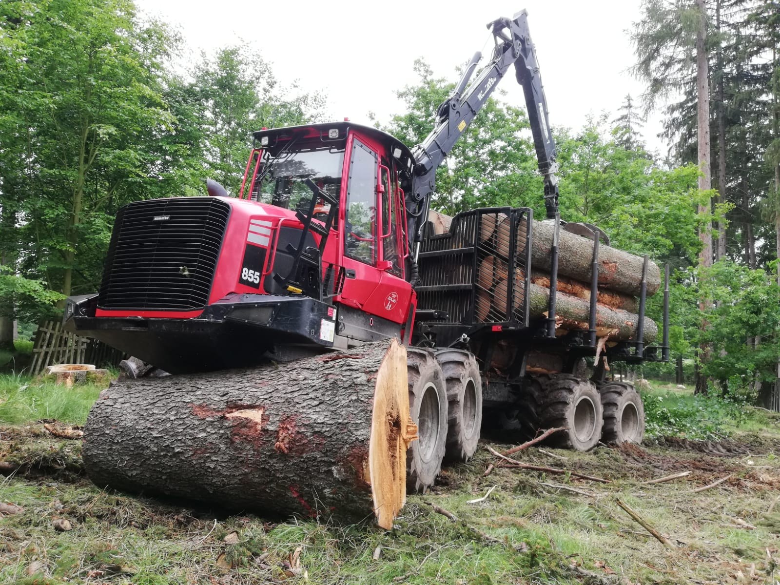 Forwarder Komatsu 855.2